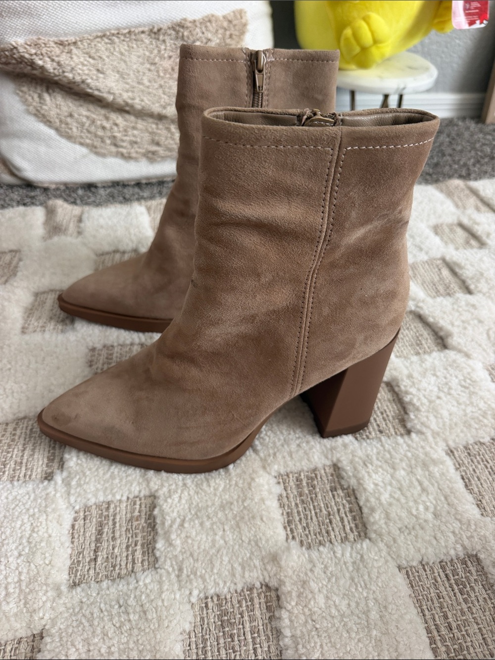 Steve Madden Harden Bootie Suede Ankle Boots